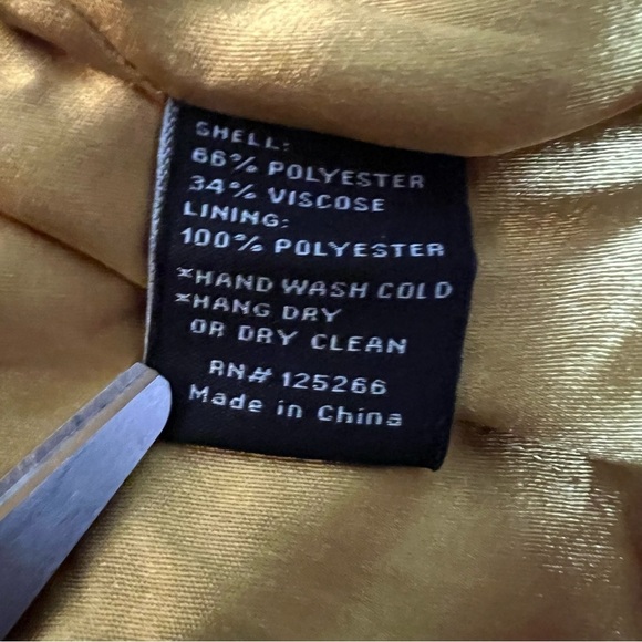 MODCLOTH Dear Creatures Gillian Fit & Flare Mini Dress Marigold Tan Size Small - Picture 10 of 11